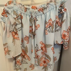 JOA Off the Shoulder Top